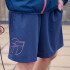 SHORT TRNG 9'' MEN gris magnet AZUL TITAN