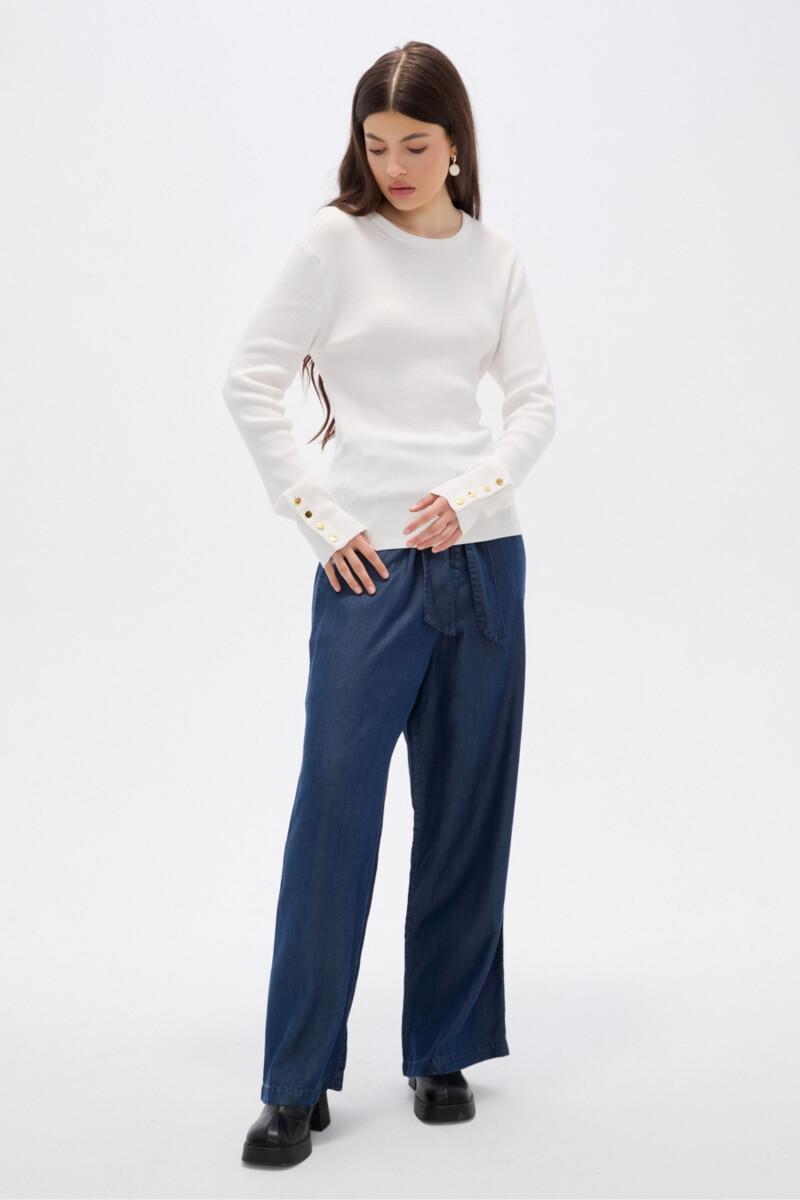 Remera Brune - Blanco 