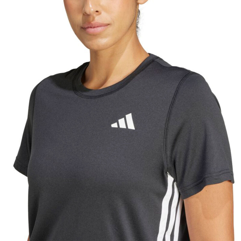 Adidas We 3s Crew Tee Negro-blanco