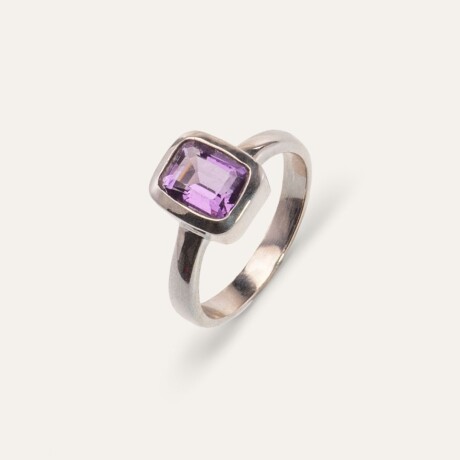 Anillo Aída Amatista - Plata 925 Anillo Aída Amatista - Plata 925