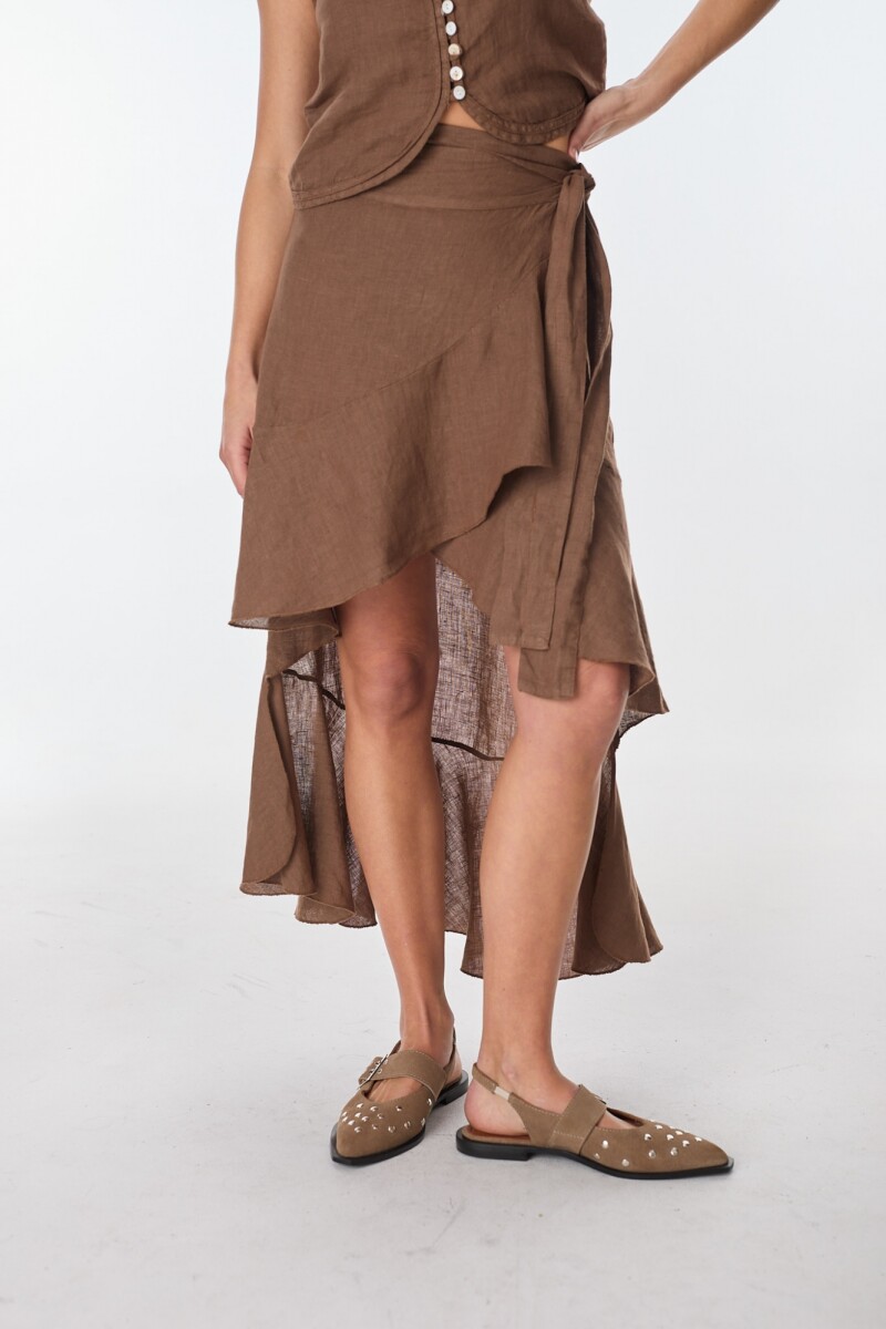 Falda San Sebastian - Chocolate 