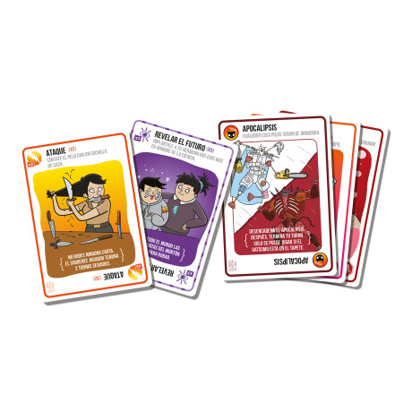 Juego De Mesa Exploding Kittens Good vs Evil +7 001
