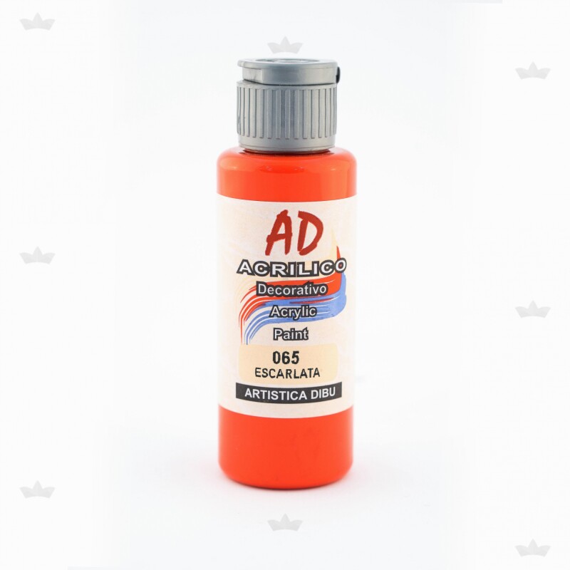 ACRILICO DECORATIVO ESCARLATA 60 ML N/A