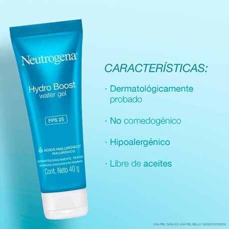 Neutrogena Hydro Boost water gel FPS 25 Neutrogena Hydro Boost water gel FPS 25