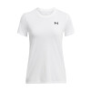 REMERA UA TECH SSC SOLID Mujer 1384231-100 Blanco
