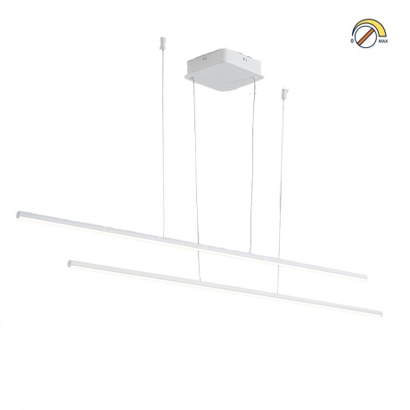 Colgante led lineal doble color blanco 36w Dimerizable Colgante led lineal doble color blanco 36w Dimerizable