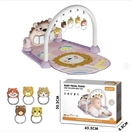 Gimnasio para Bebés con Piano de León 250206 LILA