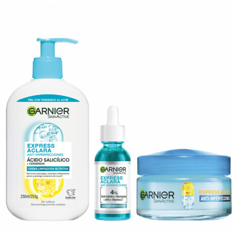 Pack Garnier Rutina Anti Acné Completa Pack Garnier Rutina Anti Acné Completa