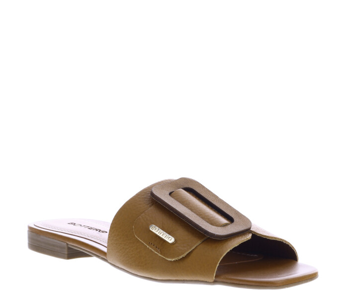 Zuecos de Mujer Bottero c/hebilla Marrón Canela