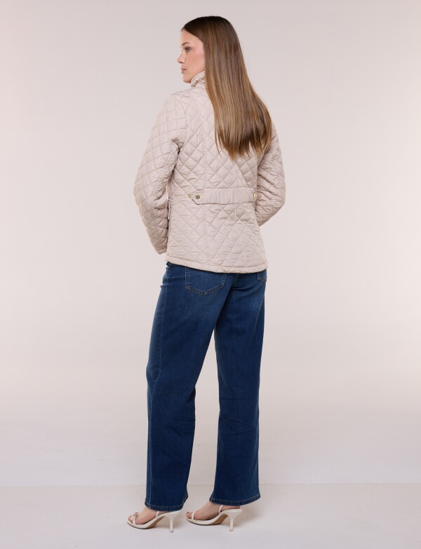 Campera Capitoneada BEIGE