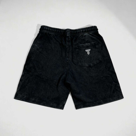 Short Bermuda Washed Tiffosi Unisex Negro