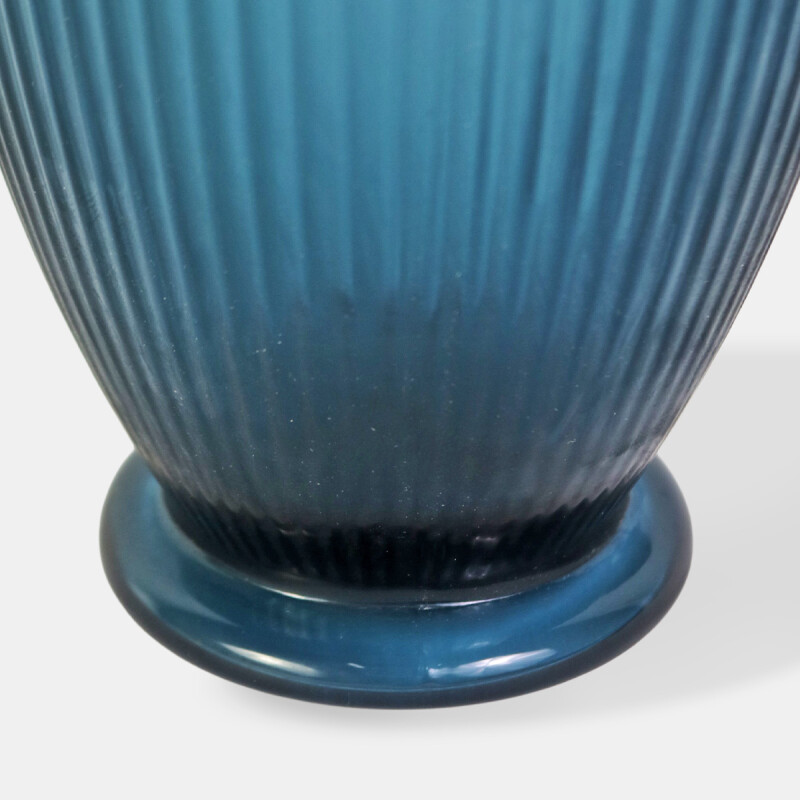 JARRA DE VIDRIO AZUL 1100ML Unica