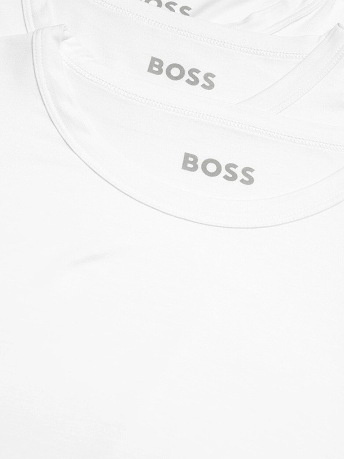 BOSS - Remera pack 3 bamboo Blanco