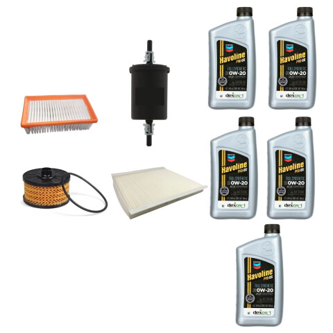 KIT DE FILTROS Y ACEITE 0W20 TEXACO Kit De Filtros Y Aceite 0w20 Texaco