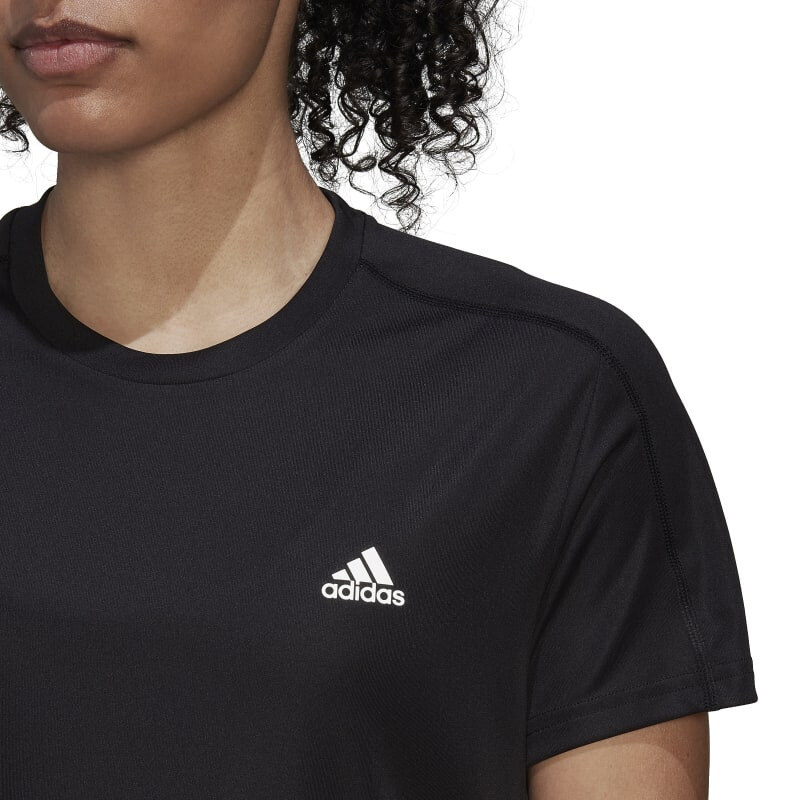 Running - Adidas - ADIDAS BUZO RUN IT TEE W de Mujer - HL1455 Negro