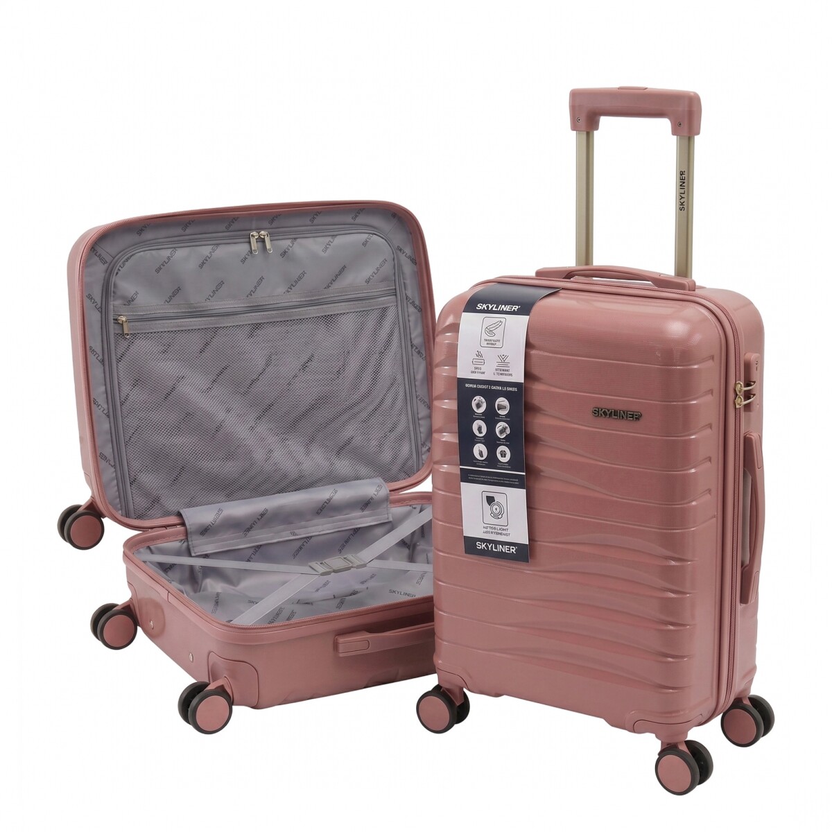 VALIJA SKYLINER NEXUS ROSA S 
