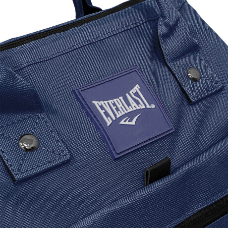 Mochila Cartera Everlast Bolso Dama Urbana Antirrobo Azul