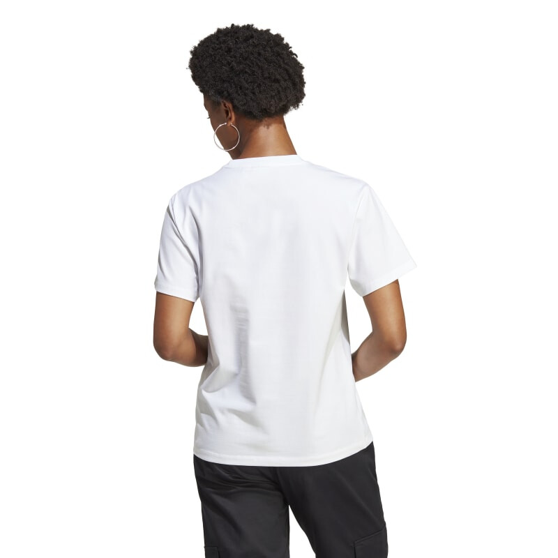 Remera Adidas Original de Mujer - IB7420 Blanco-negro