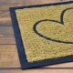 Felpudo coco/goma 40x60 cm CORAZONES