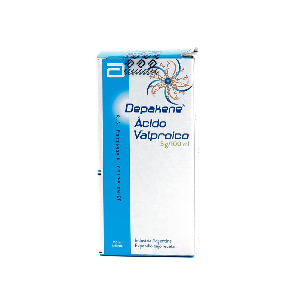 DEPAKENE JARABE FRASCO X 120 ML. única