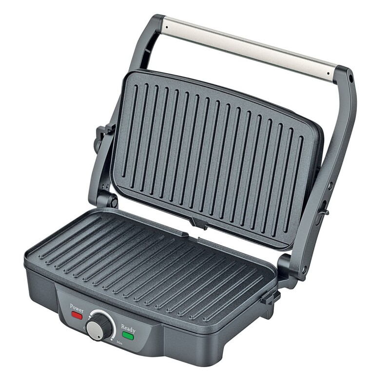 Sandwichera James Gsj 1600 W Antiadherente Con Espátula Color Negro Sandwichera James Gsj 1600 W Antiadherente Con Espátula Color Negro