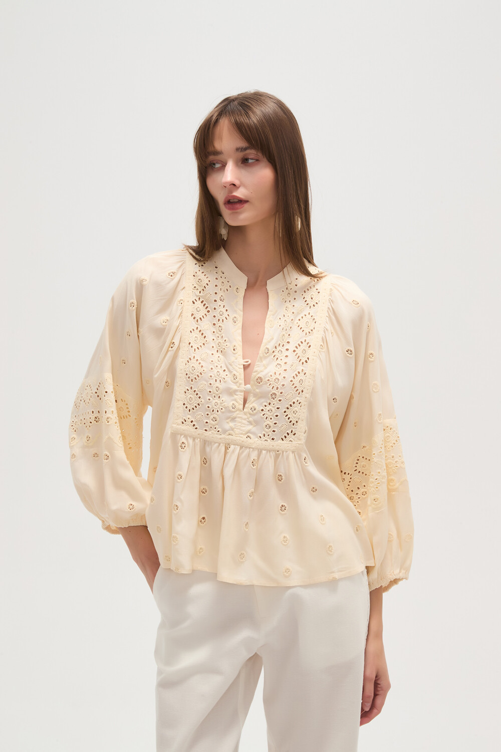 Blusa Balerene Amarillo Claro