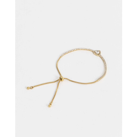 Pulsera Flexible Bañada En Oro Dorado