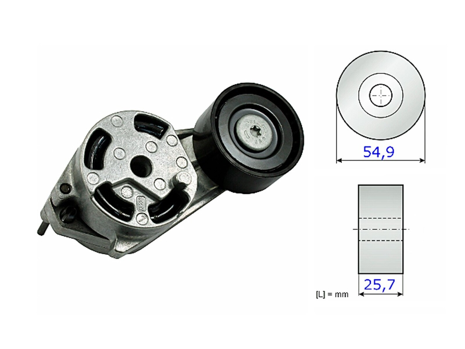 Tensor De La Correa BMW 120I (F20)/316I (F30)/114I (F21)/116I (F20)/118I (F21) 08-19 