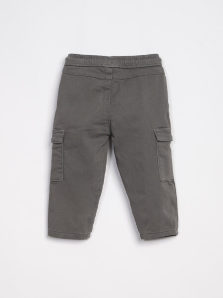 PantalÃ³n Cargo Gris oscuro