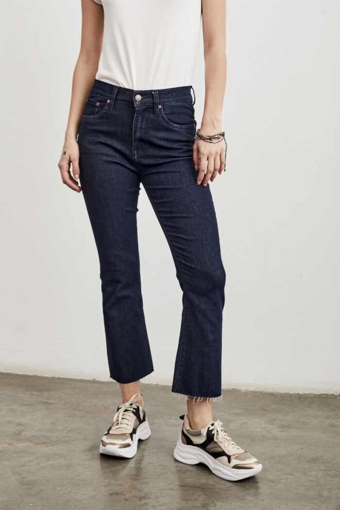Crop Flare Jean
