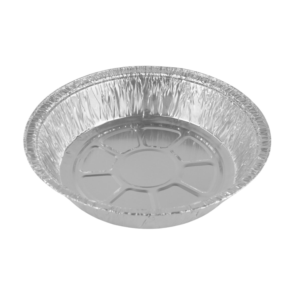 10 bandejas de aluminio redondas 18cm 