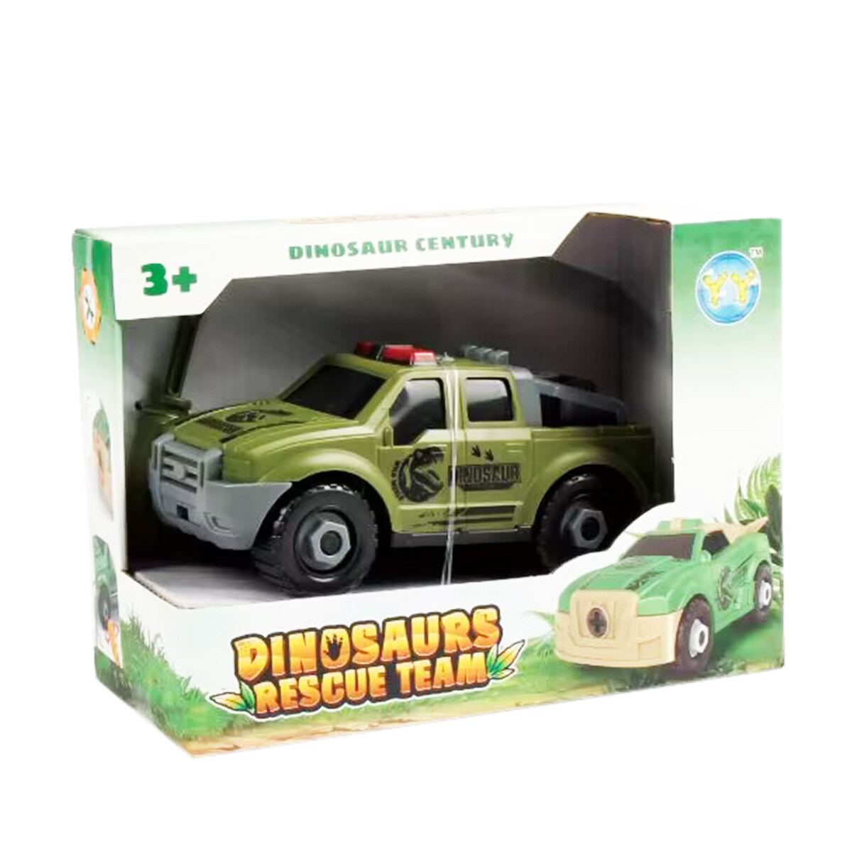 Camioneta Dinosaurio 16 Cm 3+ Años 
