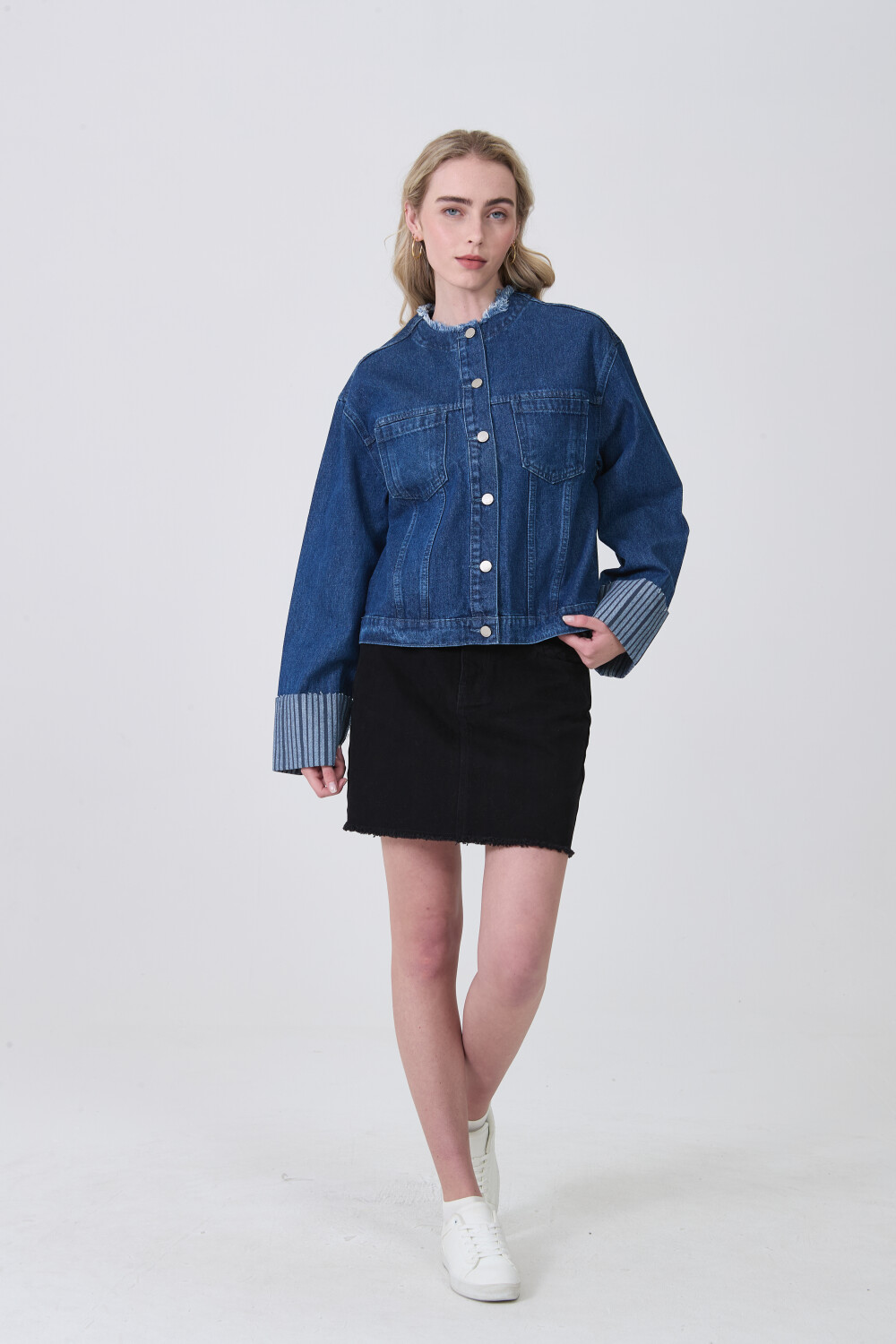 Campera Yanel Azul Medio