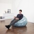 Puff Inflable Sillón Asiento Respaldo Bestway Silla Grande Variante Color Azul