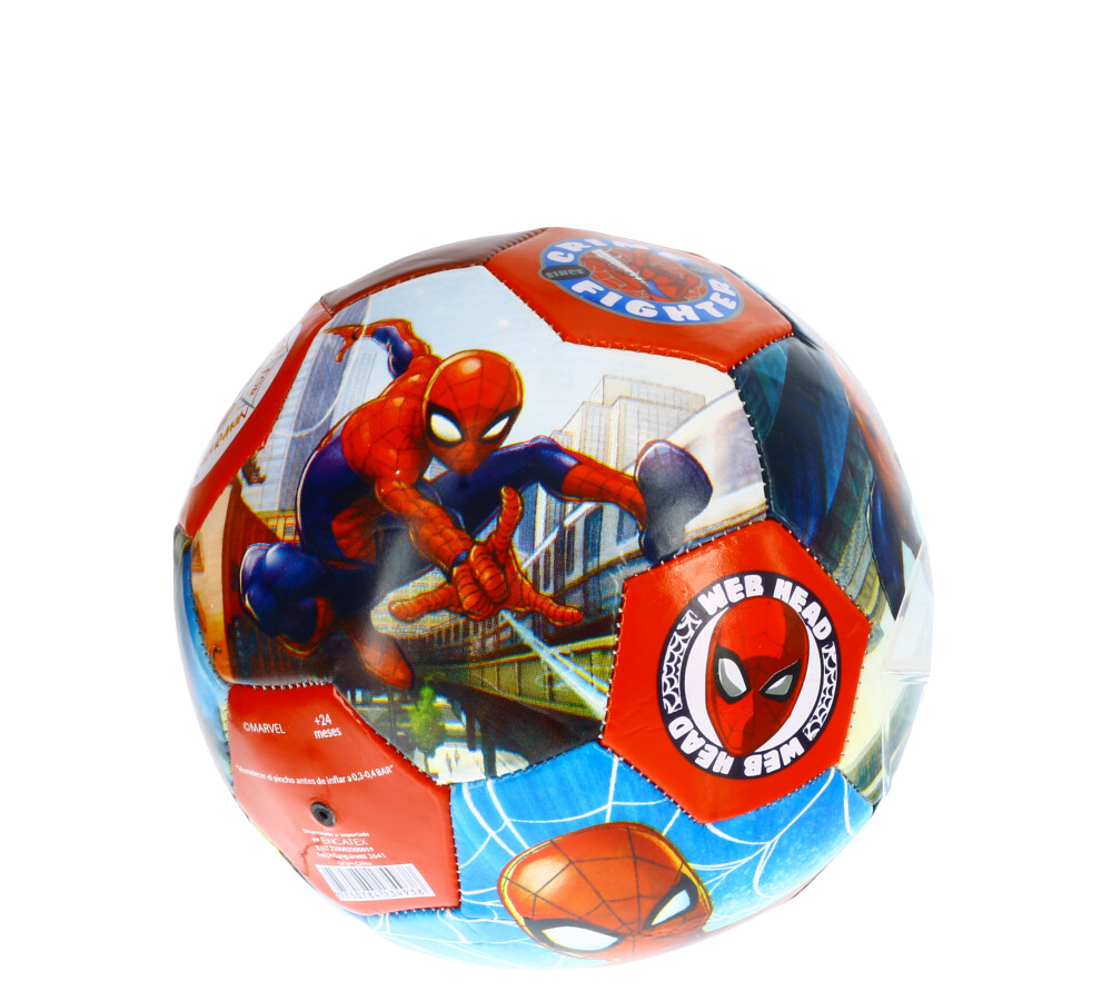 Pelota Spiderman Rojo/Azul