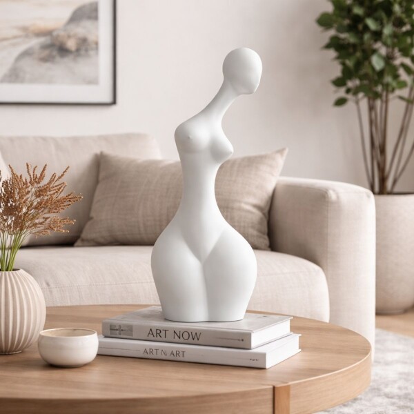 ESCULTURA HUMAN Blanco - UNICO
