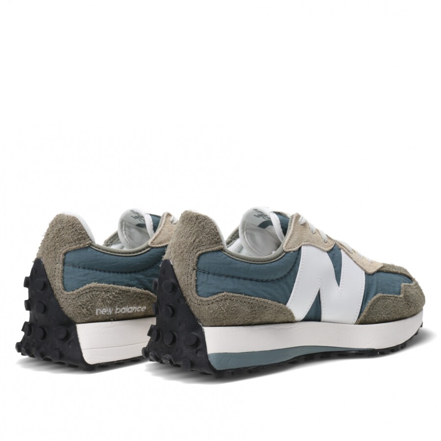 Championes de Hombre New Balance Life Style Azul Piedra - Blanco - Beige