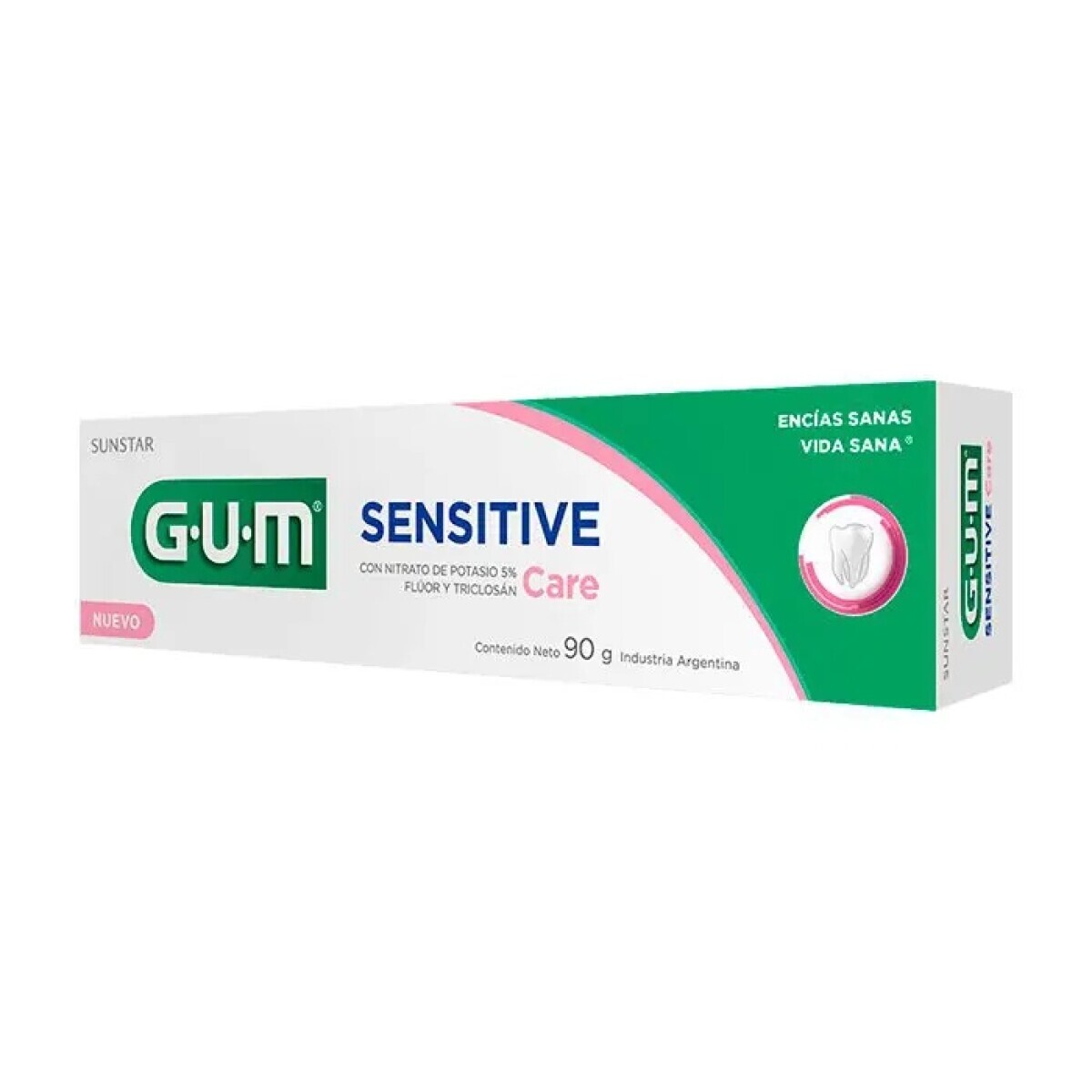 GUM Pasta de Dientes Sensitive 90gr – Cuidado y Protección para Dientes Sensibles