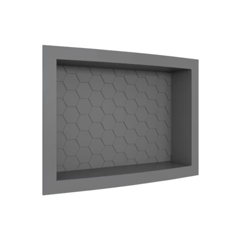 Nicho Empotrar Polipropileno 40cm Grafito Nicho Empotrar Polipropileno 40cm Grafito