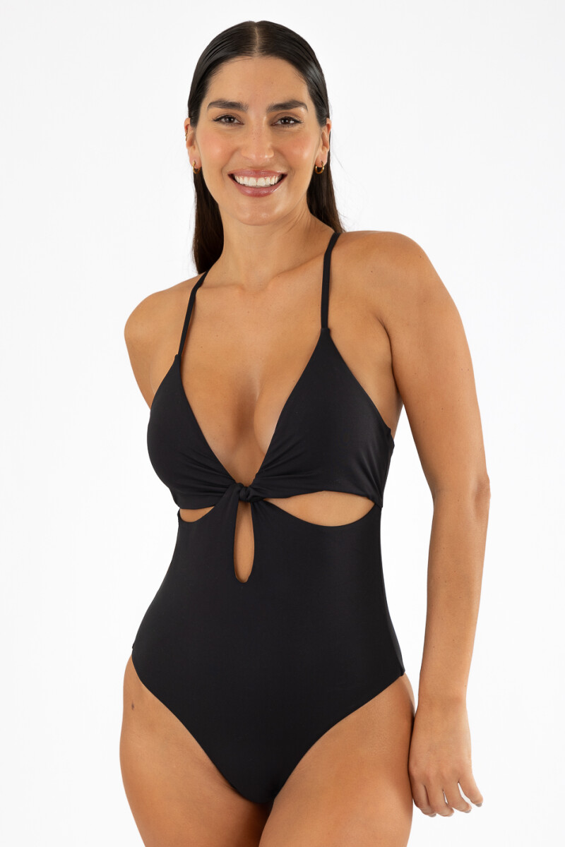 Malla mora liso Negro
