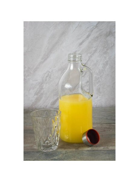 BOTELLA 1000ML VIDRIO TAPA METAL 10X10X25CM BOTELLA 1000ML VIDRIO TAPA METAL 10X10X25CM