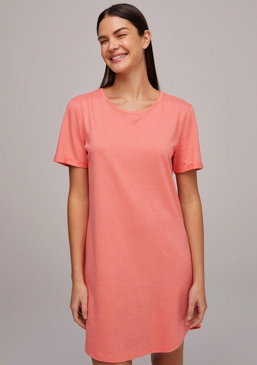 BLUSA LARGA - ROSADO 