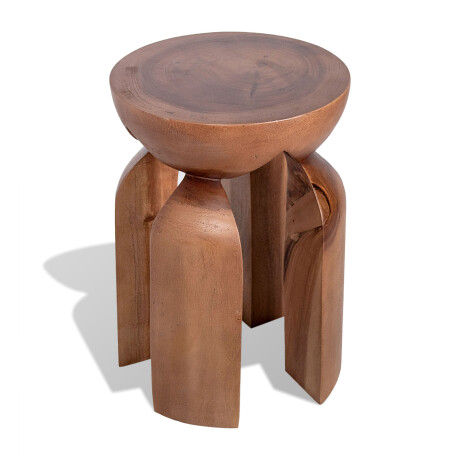 MESA LATERAL MADERA NATURAL-BEIGE INKA NATURAL