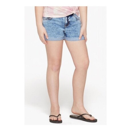 Short para niña Justice Jean Azul acero