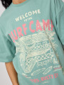 T-SHIRT SOMERA RUSTY Verde Claro