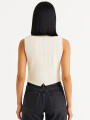 Chaleco Tami Marfil / Off White