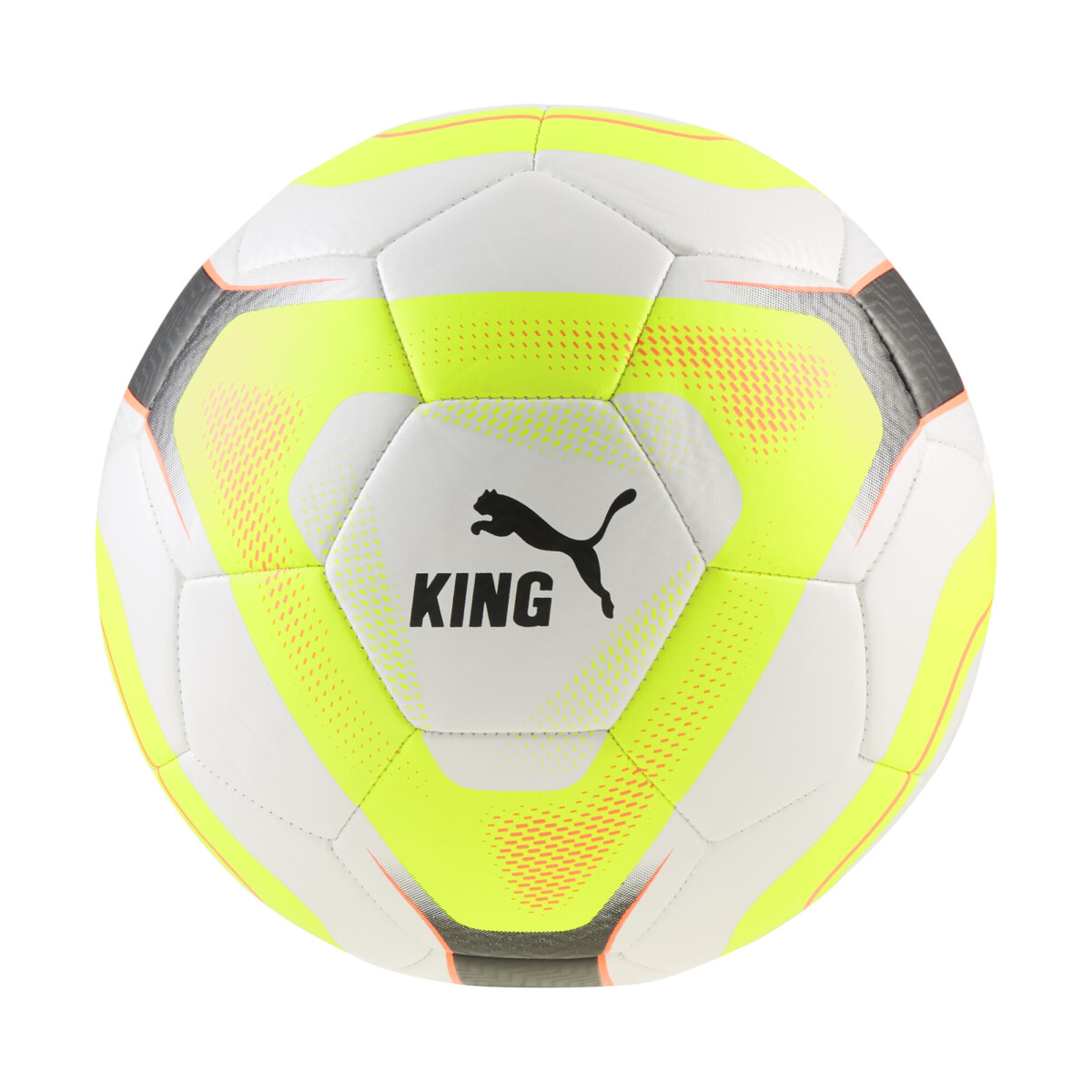 Puma King ball 08473603 - Blanco/Amarillo 