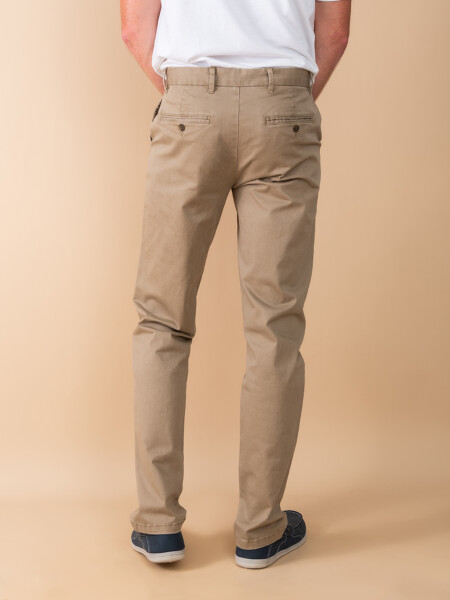 Pantalón chino Beige