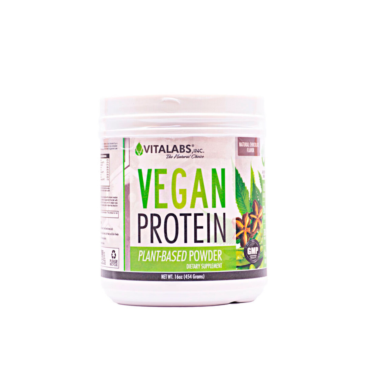 Vitalabs Vegan Protein 454g - Chocolate 