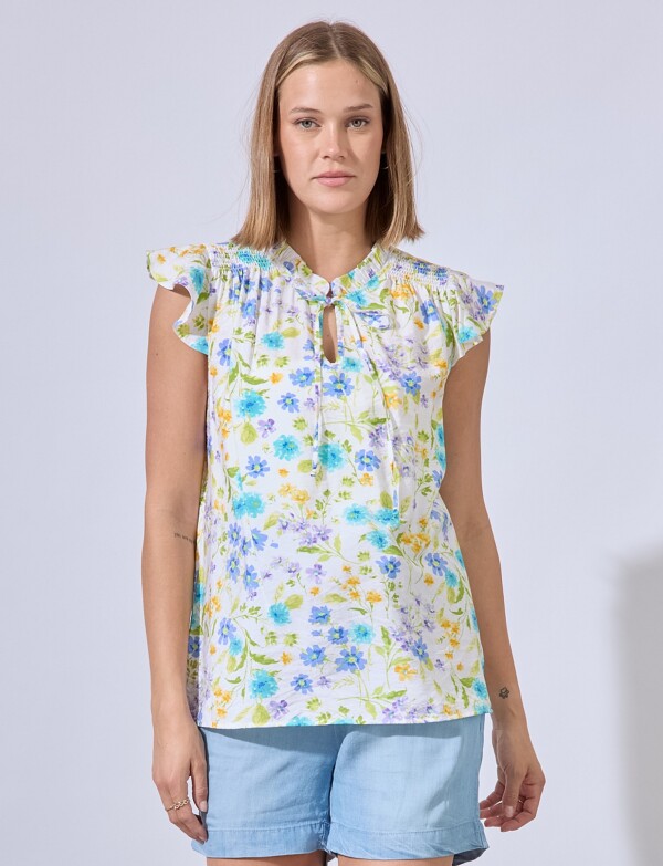 Blusa Spring MULTI/AZUL